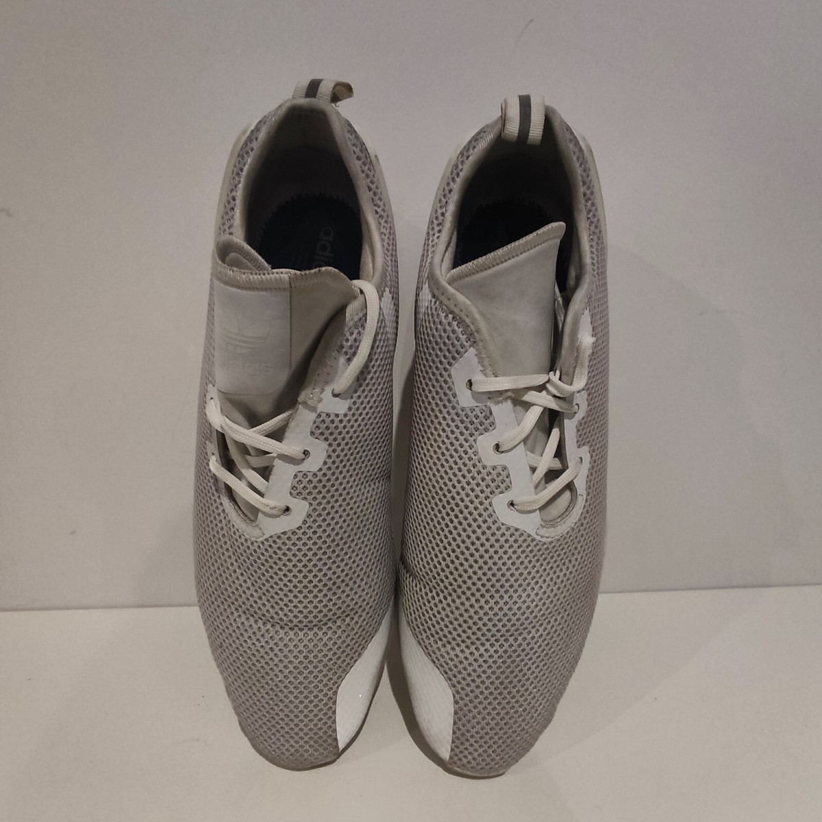 Adidas Originals ZX Flux Adv Asymmetrical Trainers S76378 White