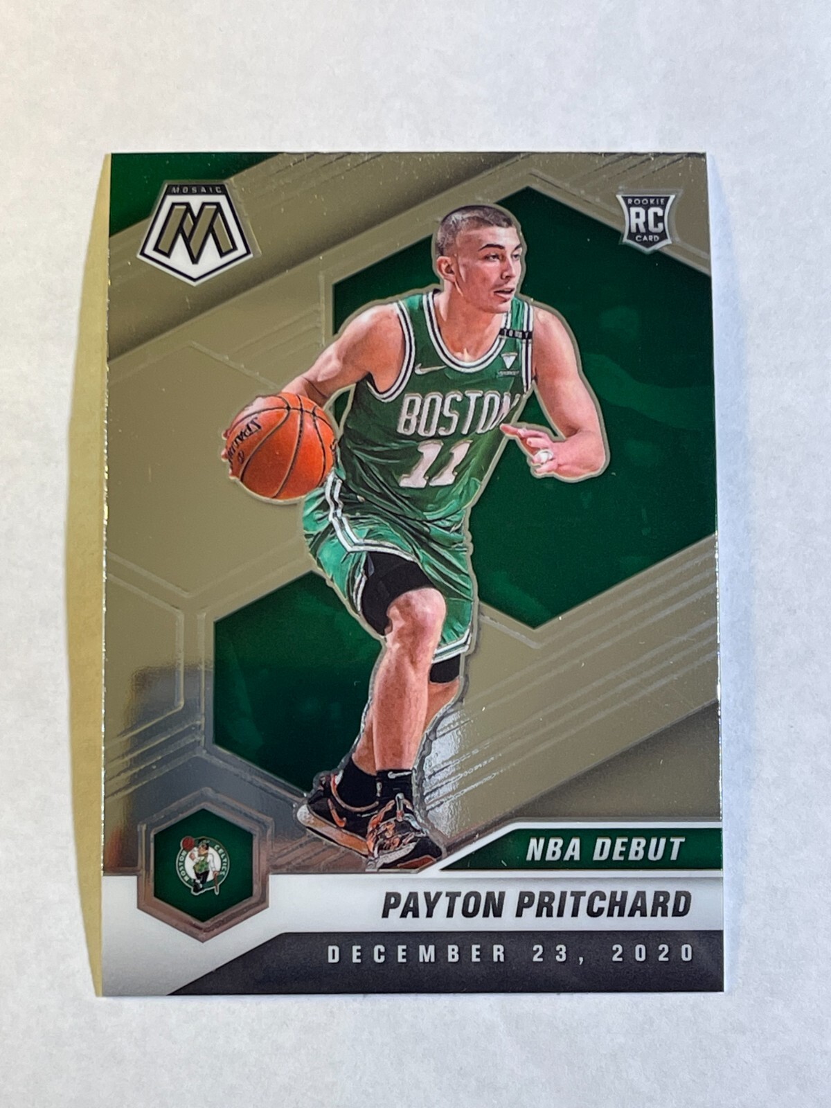 2020-21 Panini Mosaic - NBA Debut Payton Pritchard #269 (RC)