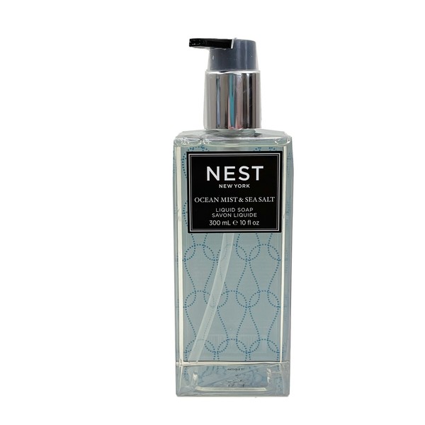 NEST Fragrances Scented Liquid Hand Soap Ocean Mist & Sea Salt , 10 fl