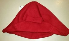 THE CHILDRENS PLACE NEW NWT 3/4T red WINTER HAT FANCY LINED WOOL BLEND winter NI