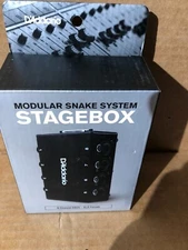 D'Addario Modular Snake System Stage Box  4 XLR female and 4 XLR-1/4" combo