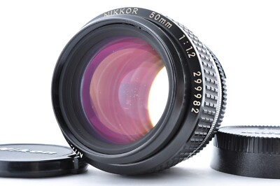 Nikon Ai-S Nikkor 50mm f1.2 MF Standard Lens AiS w/Caps [Exc+5  