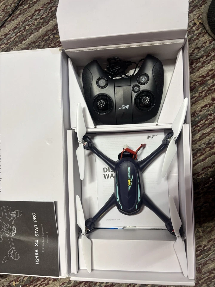 H216a X4 Desire Pro Waypoints,follow, One Battery Used Once  - Image 2 of 4