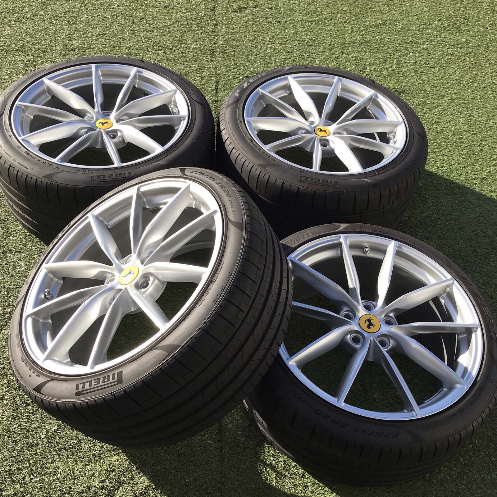 20 FERRARI 812 GTS FORGED LIGHT WEIGHT RIMS OEM STOCK FACTORY WHEELS TIRES F12