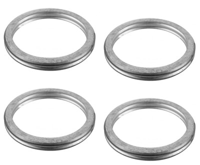 4X KRÜMMERDICHTUNG für SUZUKI DR GN GP GR GS GSX GT RG SP TS #341-14613-00