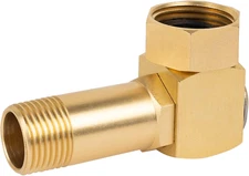 Garden Hose Adapter, Brass Replacement Part Swivel, Hose Reel Parts Fittings
