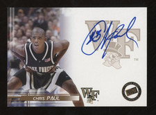 2005 Press Pass Chris Paul Rookie On Card Auto Autograph Sharp Clean Surface SP
