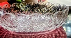 Vintage Waterford 11" Crystal Serving Bowl.