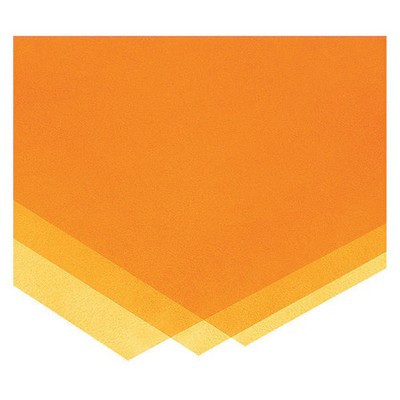 Amber Polyimide Polyimide Sheet 12'' L X 12'' W X 0.005'' Thick, Bulk-Pf-Pi-3