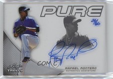 2013 Leaf Trinity Pure Auto Silver 20/60 Rafael Montero #P-RM1 Auto 0lz4