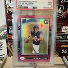 2024 Panini Donruss Optic Pink Prizm Rated Rookie PSA 9 Caleb Williams #201