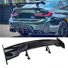 47 Gt Racing Gloss Black Rear Trunk Spoiler Wing For 3 Series G20 320i M340i 47 Gt Racing Gloss Black Rear Trunk Spoiler Wing For 3 Series G20 320i M340i