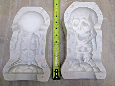 VINTAGE CERAMIC NOWELL CASTING MOLD  #NM-1862  ''SKELETON BIG HEAD''