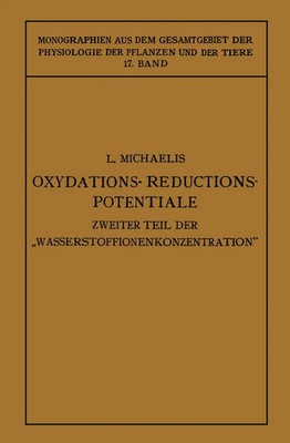 Leonor Michaelis | Oxydations-Reductions-Potentiale | Taschenbuch | Deutsch | x