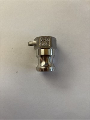 New No Box Dixon A-50 Cam & Groove Adapter A50 316 Stainless Steel SA138