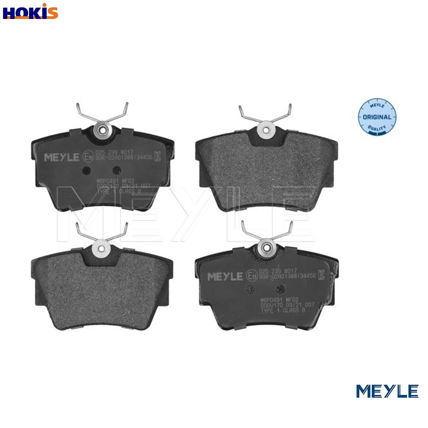 BRAKE PAD SET DISC BRAKE 025 239 8017 FOR RENAULT TRAFIC/III/Platform/Chassis