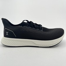 Flux Footwear Adapt Runner Black White Mens Size 11 Athletic Knit Shoes Sneakers