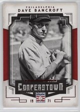 2015 Panini Cooperstown Red /35 Dave Bancroft #22 HOF 0l2