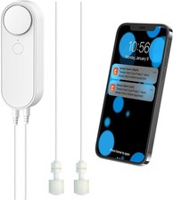 WiFi Water Level Detector with Dual Probe, Smart High/Low white