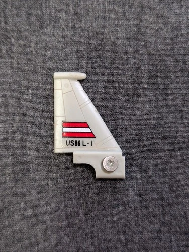 Vintage Tonka SUPER GOBOTS Deluxe LEADER-1 Jet Parts RIGHT TAIL FIN Part (024)