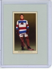 2011 Between The Pipes Patrick Colorado Avalanche Legends #33 In The Game Rare!