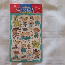 Nickelodeon Rugrats Stickers Sealed American Greetings Vtg 1998 2 sheets