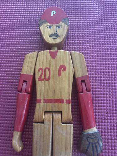 Muñeca articulada de madera articulada Mike Schmidt Philadelphia Phillies MLB 1993 - Imagen 2 de 6