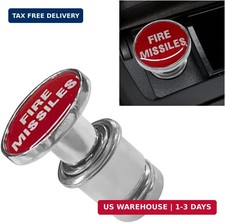 Car Cigarette Lighter Plug Fire Missiles Button Cigarette Lighter Replacement C