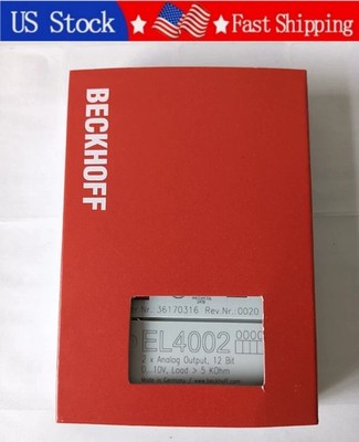 1PCS New Original Beckhoff EL4002 PLC Module EL 4002  Fast Delivery