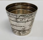 Vintage 1960's Tiffany & Co Sterling Silver Jigger 22714 Shot Glass Barware