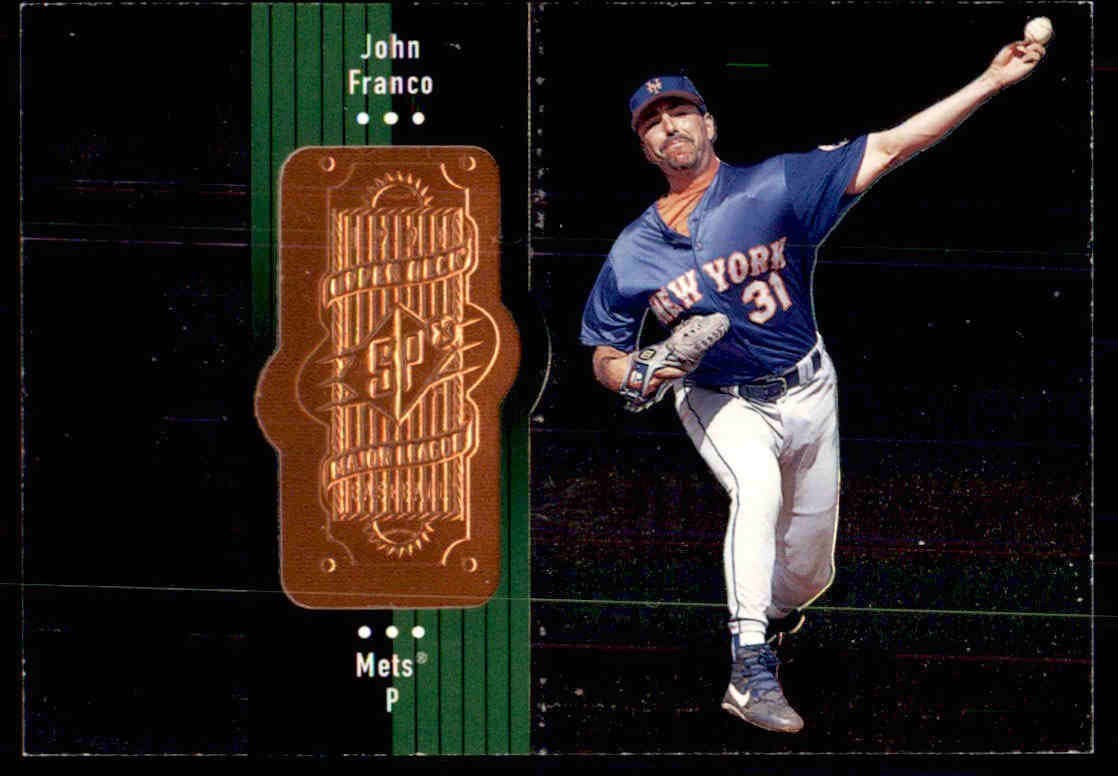 1998 SPx Finite #103 John Franco #/9000