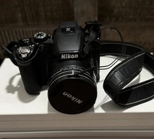 NIKON COOLPIX P510 BLACK DIGITAL CAMERA 42X OPTICAL ZOOM WORKING