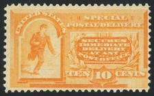 USA  Scott# E3 F-VF, Mint Hinged, RP @ bottom SCV $300 (57304)