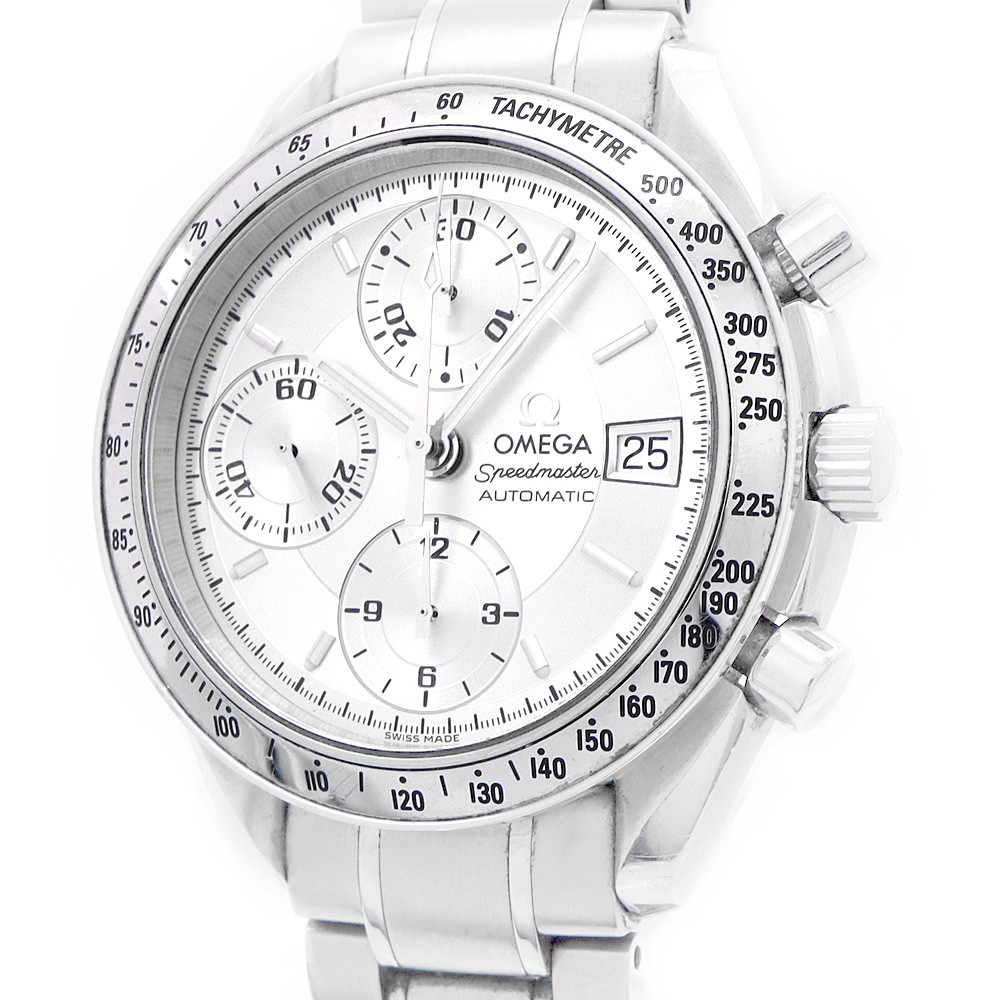 OMEGA Speedmaster Date 3513.30 Chronograph Silver StainlessSteel Men Automatic image 6