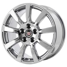 18 Cadillac Cts Pvd Bright Chrome-c Wheel Rim Factory Oem 4628 2008-2013