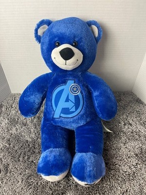 CAPTAIN AMERICA Avengers Teddy Bear Buld a Bear Plush Stuffed Animal