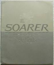 TOYOTA Soarer Range Sales Brochure Oct 1982 Japanese Text Ref 111067-5710