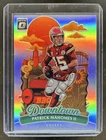 2025 Panini Donruss Optic Patrick Mahomes II Downtown #8 Chiefs