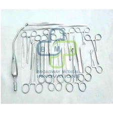 GENERAL SURGERY SURGICAL INSTRUMENTS SET OF 23 PCS