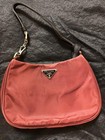 Prada Tessuto Light Mini Bag Black Satin Interior Authentic Excellent Condition