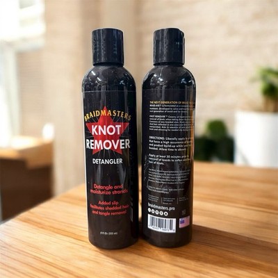 BRAIDMASTERS Knot Remover  Detangler And Moisturizer Strands Cream 2 Packs 232 M