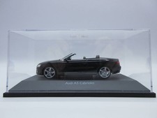 1/43 Schuco Audi A5 Cabriolet Cabriolet Early Mini Car Black Age14+