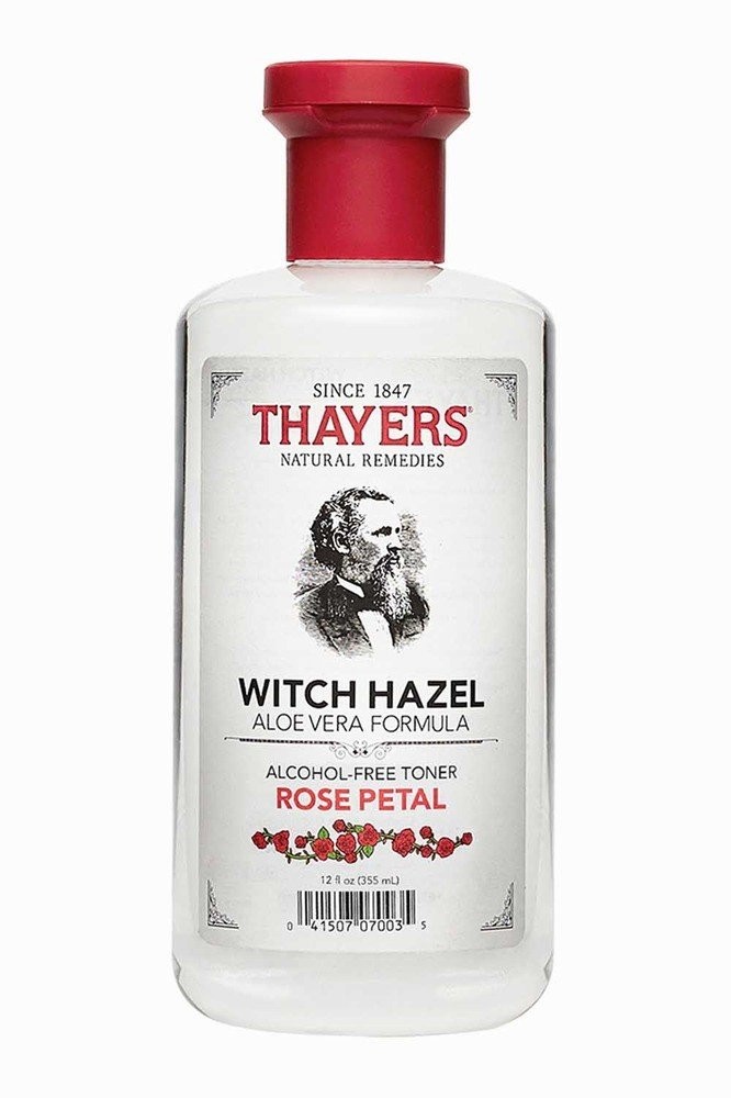 Жидкость Thayers Witch Hazel-Лепесток розы, 12 унций