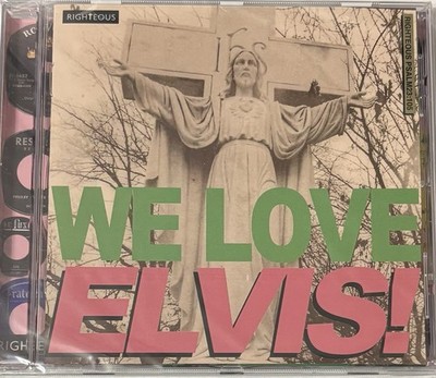 VARIOUS ARTISTS ''WE LOVE ELVIS!'' BRAND NEW ORIGINAL 2021 UK CD ALBUM