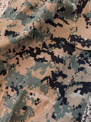 USMC Woodland Digital MARPAT FROG COMBAT CAMO PANTS Medium Regular
