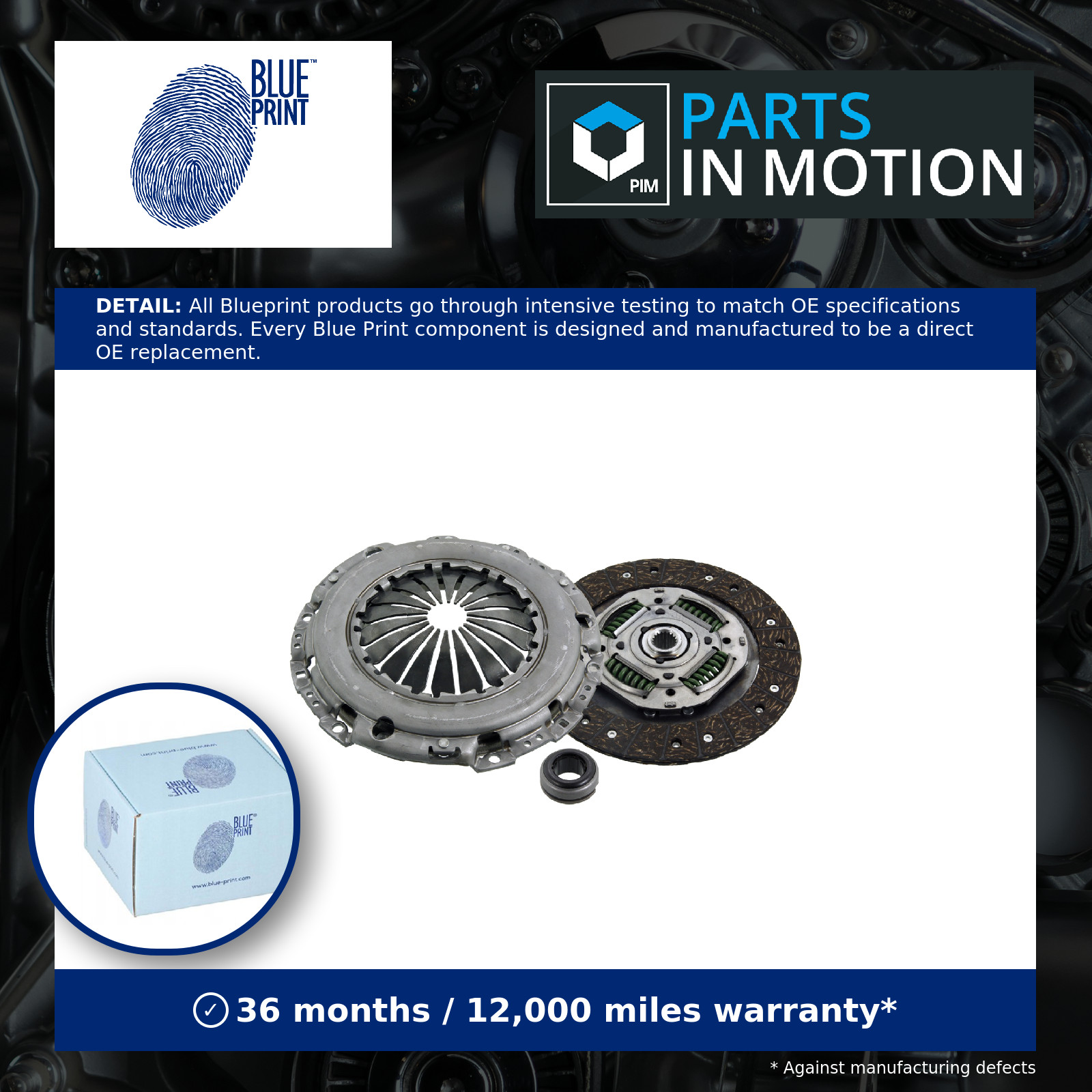 Fits BLUEPRINT ADP153054 CLUTCH KPL. CITROEN - Image 10