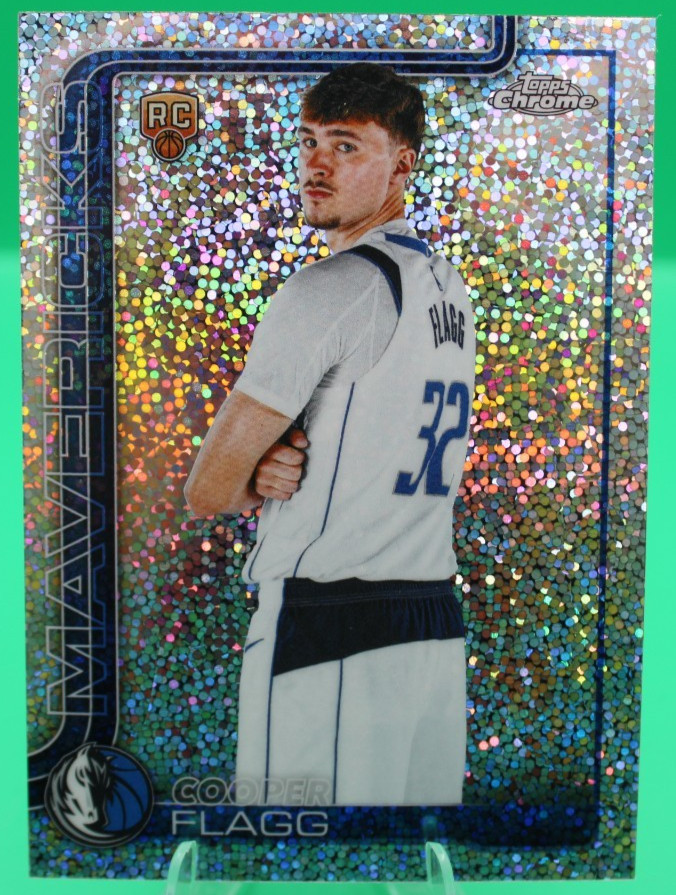 2025-26 Topps Chrome Cooper Flagg Rookie #151 Dallas Mavericks Basketball