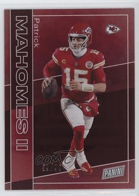 2025 Panini National Convention Red /99 Patrick Mahomes II #18 9o3