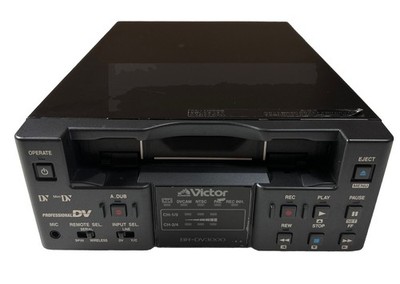 JVC (VICTOR) BR-DV3000U MINIDV DVCAM NTSC PAL DIGITAL PROFESSIONAL VCR DECK BIN