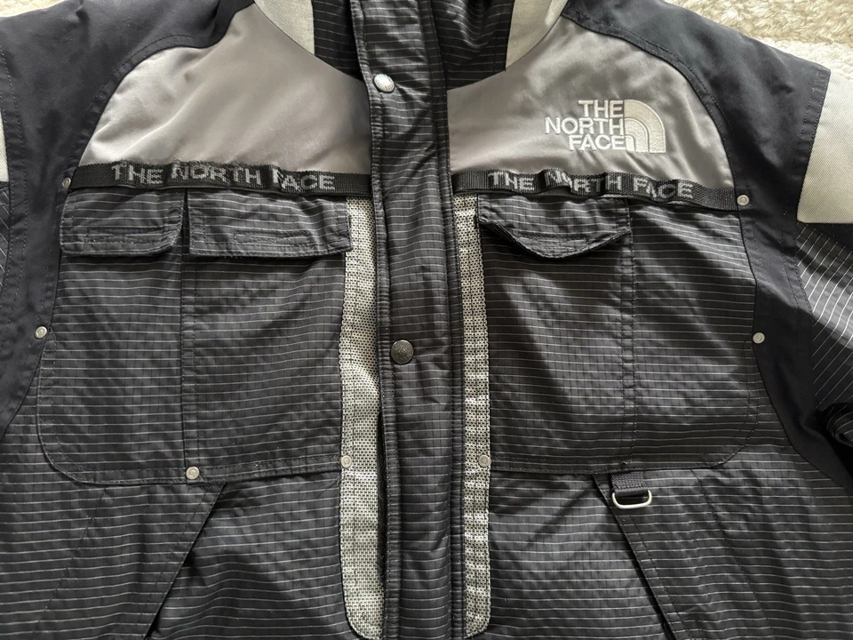 The North Face Extreme Gear 550 LTD Black/Gray Size Large Heavy Jacket NO HOOD - Image 3 of 4
